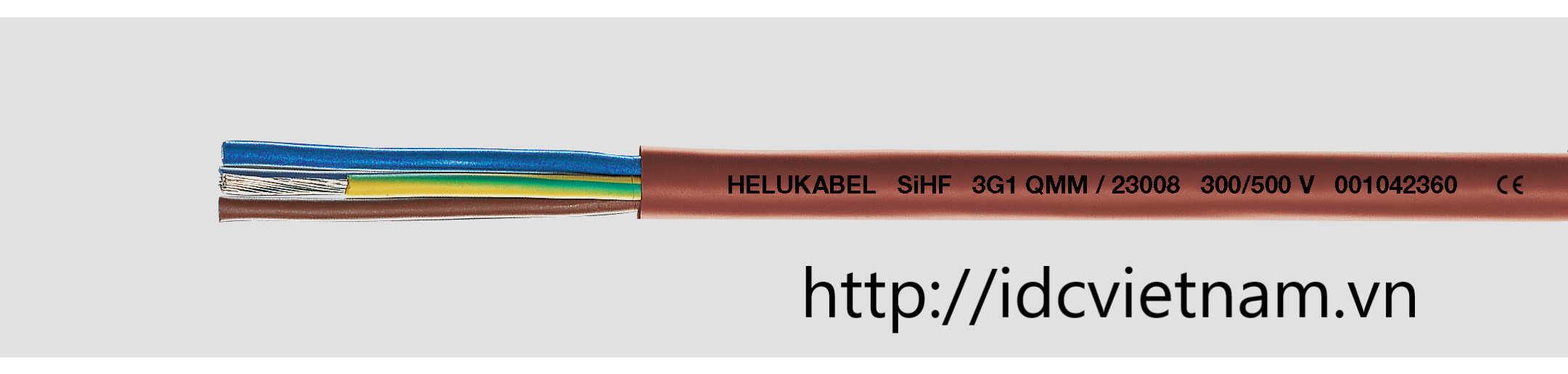 Helukabel SiHF 4x0,75mm2 R-BN (23105)